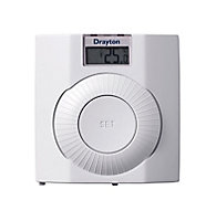 Drayton Room 30002BQ Thermostat, White