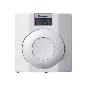 Drayton Room Thermostat, White