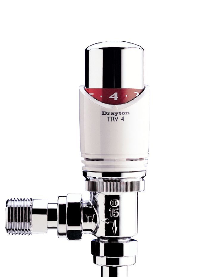 Drayton TRV4 247450 Angled Radiator valve
