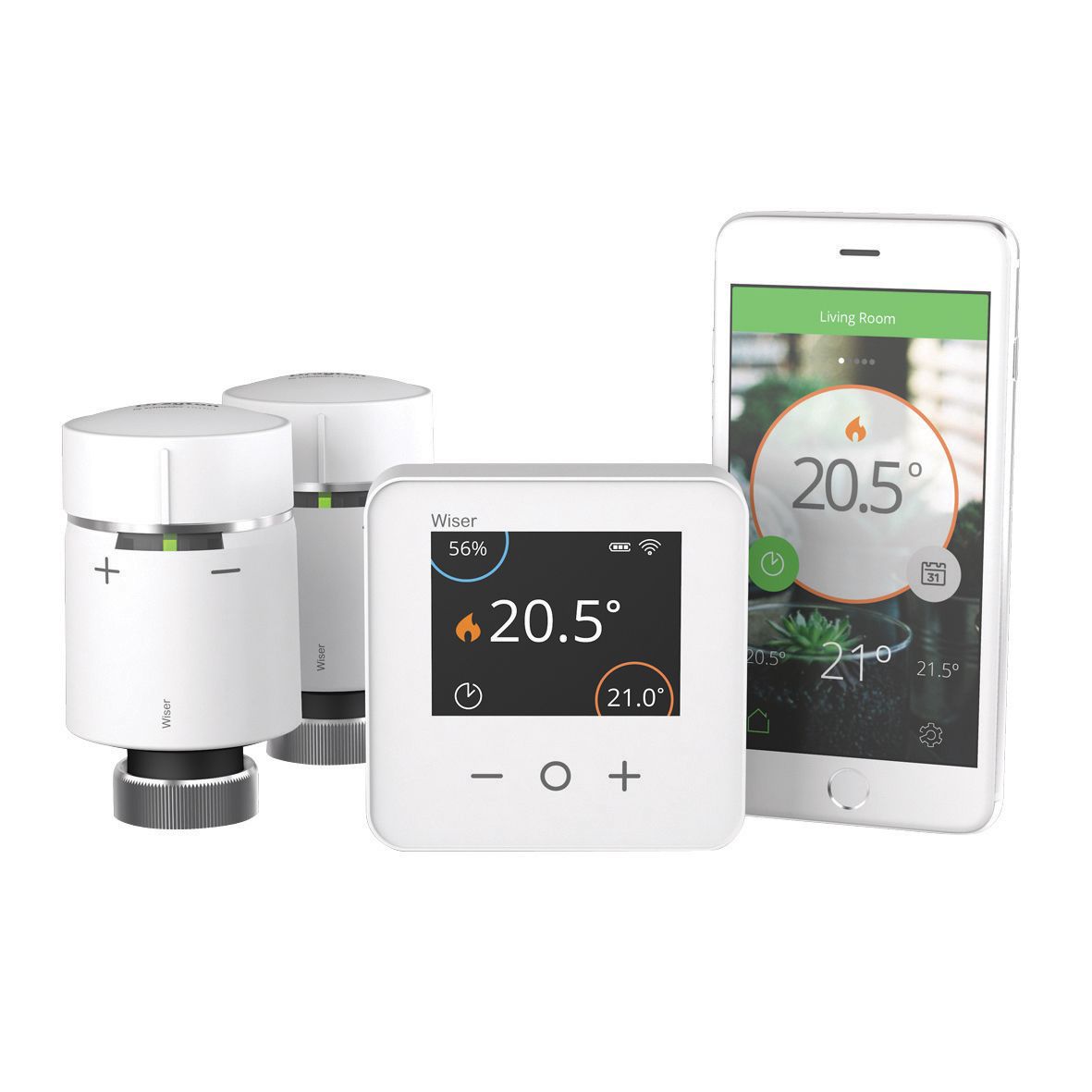 Drayton WV714R9K0902 Smart Thermostat, White
