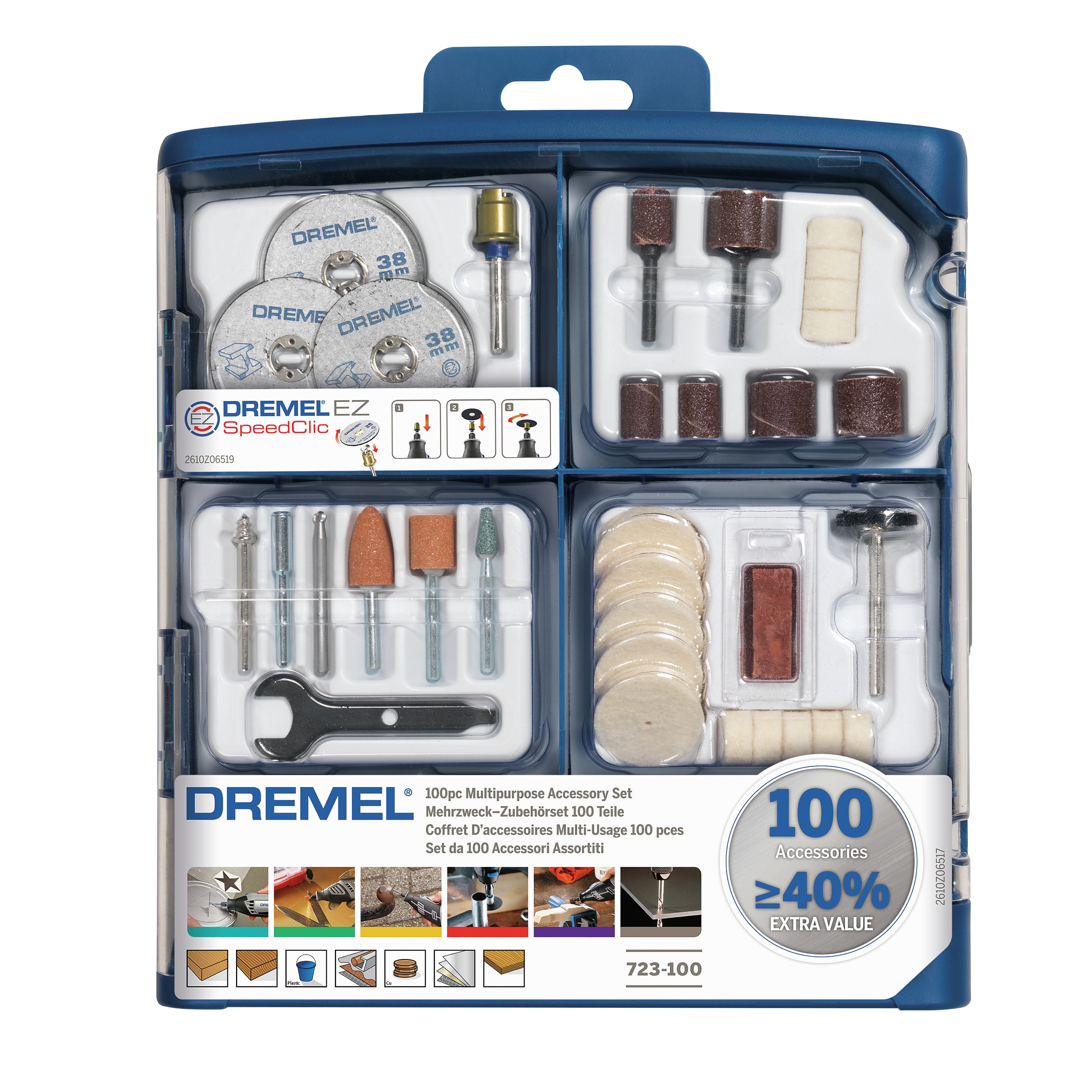 Dremel 100 piece Multi-tool kit
