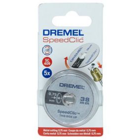 Dremel EZ SpeedClic Cutting disc 38mm, Pack of 5