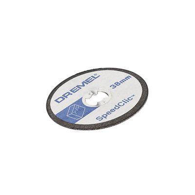 Adaptateur EZ SpeedClic + 2 Disques A Tronçonner 38 mm DREMEL - 2615 S406  JC