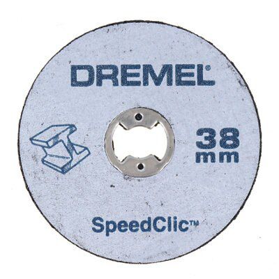 Disque tronçonnage métal Dremel S456DM SpeedClic 38mm 2615S456DM