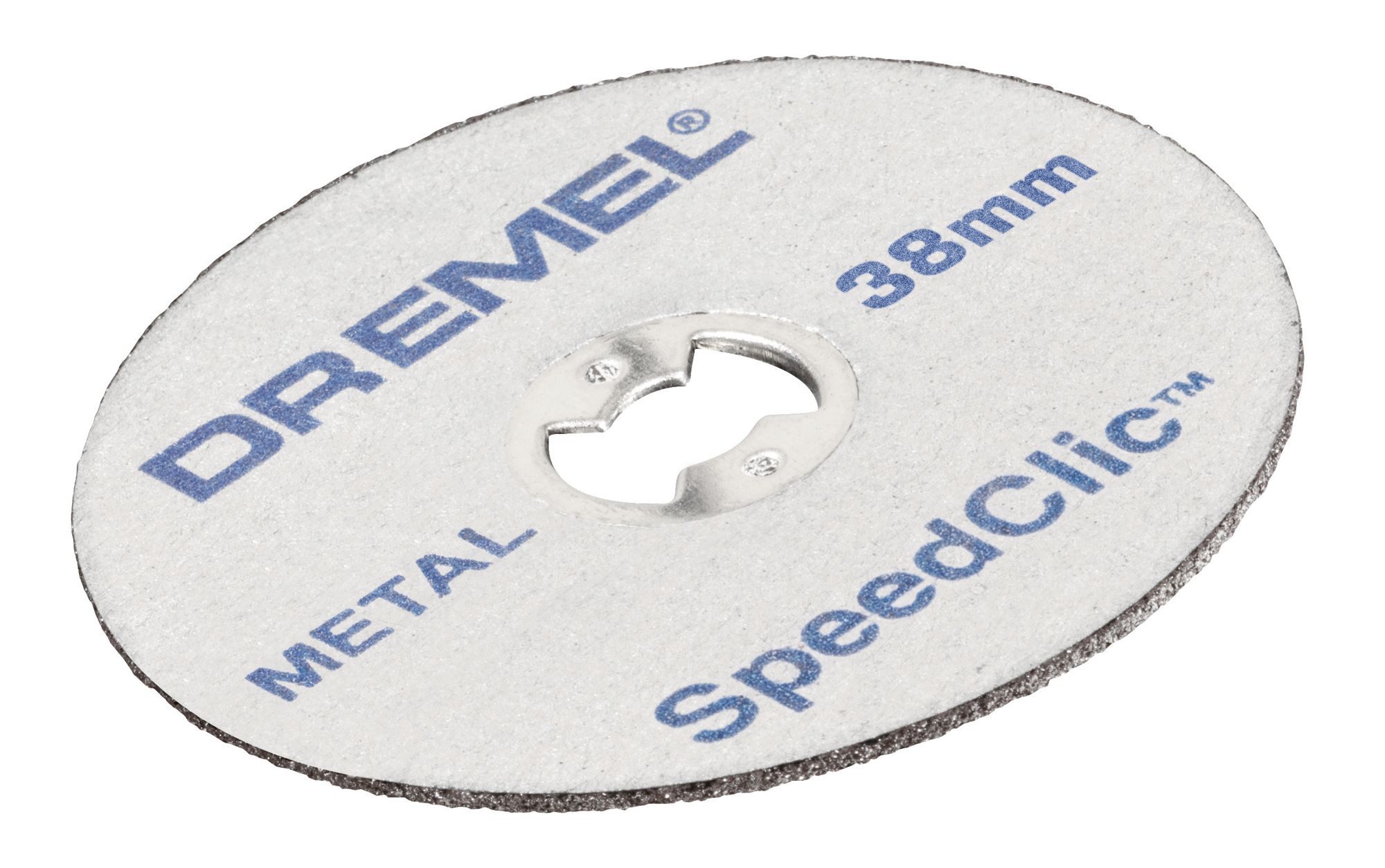 Disque abrasif Dremel EZ Speedclic, P60, Ø 38mm, par 12