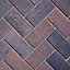 Driveway Red Block paving (L)200mm (W)134mm, Pack of 336