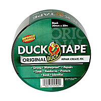 Duck Black Cloth Tape (L)50m (W)50mm