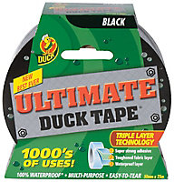Duck Black Tape (L)25m (W)50mm