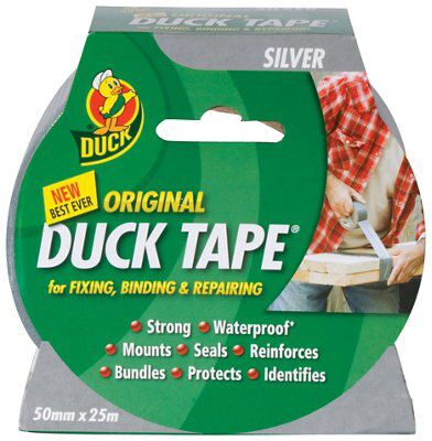 Duck Black Tape (L)25m (W)50mm