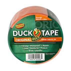 Duck Orange Duct Tape (L)25m (W)50mm