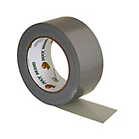 Duck Ultimate Silver effect Duct Tape (L)25m (W)50mm