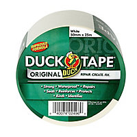 Duck White Duct Tape (L)25m (W)50mm