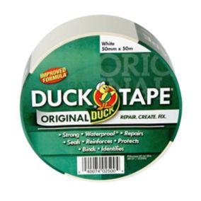 Duck White Duct Tape (L)50m (W)50mm