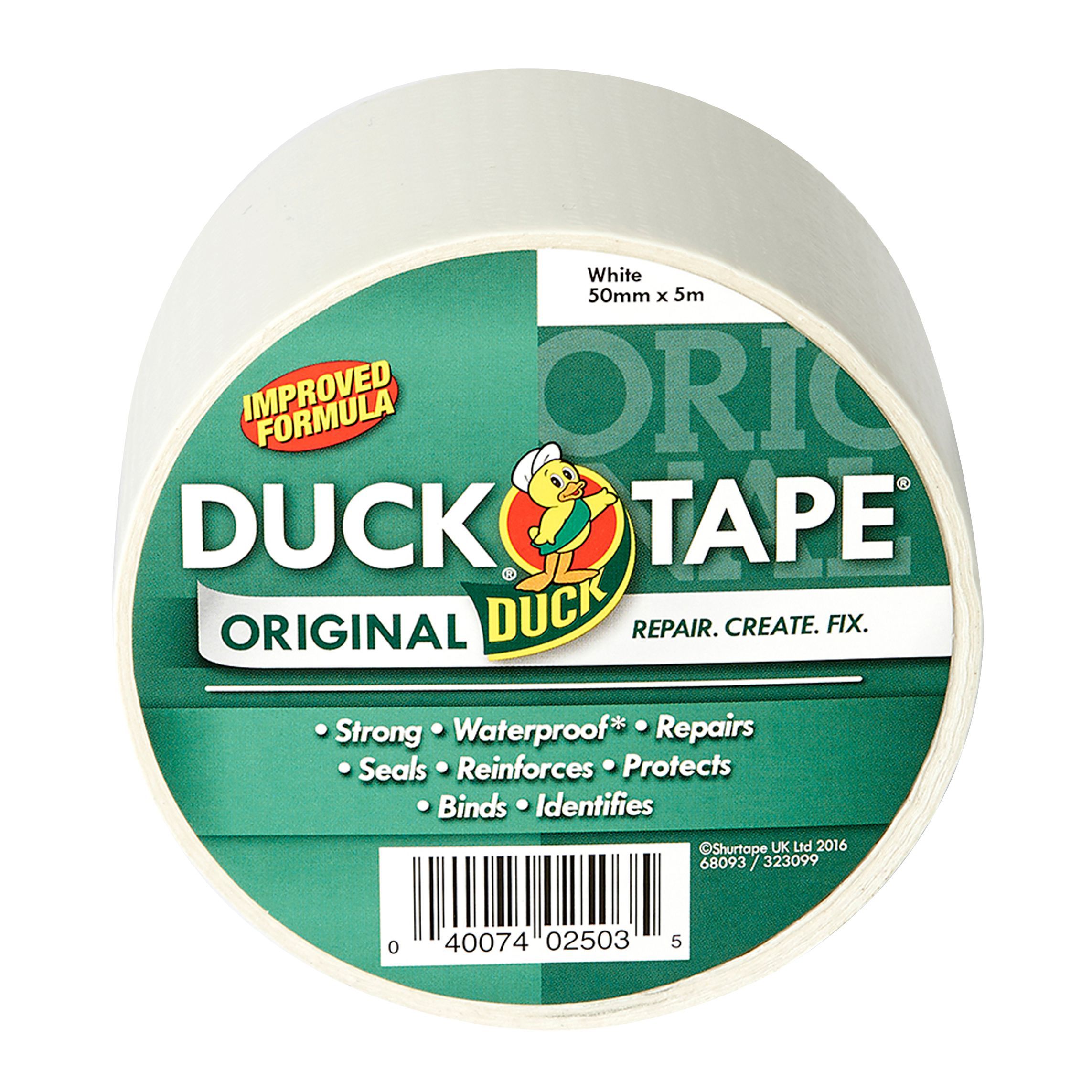 White deals duct tape