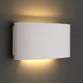 Duke White LED Wall light