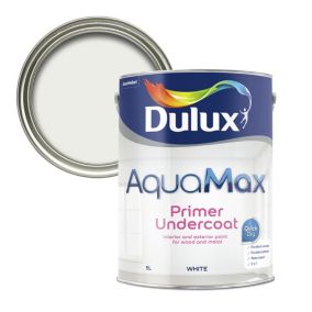 Dulux Aquamax White Metal & wood Primer & undercoat, 5L