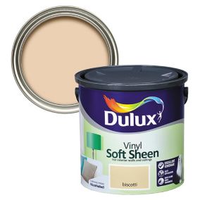 Dulux Biscotti Soft sheen Emulsion paint, 2.5L