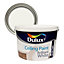 Dulux Ceiling White Flat matt Emulsion paint, 10L