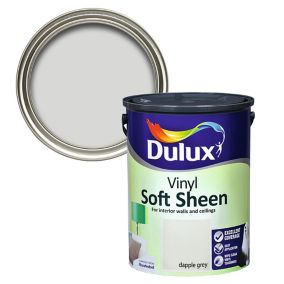 Dulux Dapple grey Soft sheen Emulsion paint, 5L
