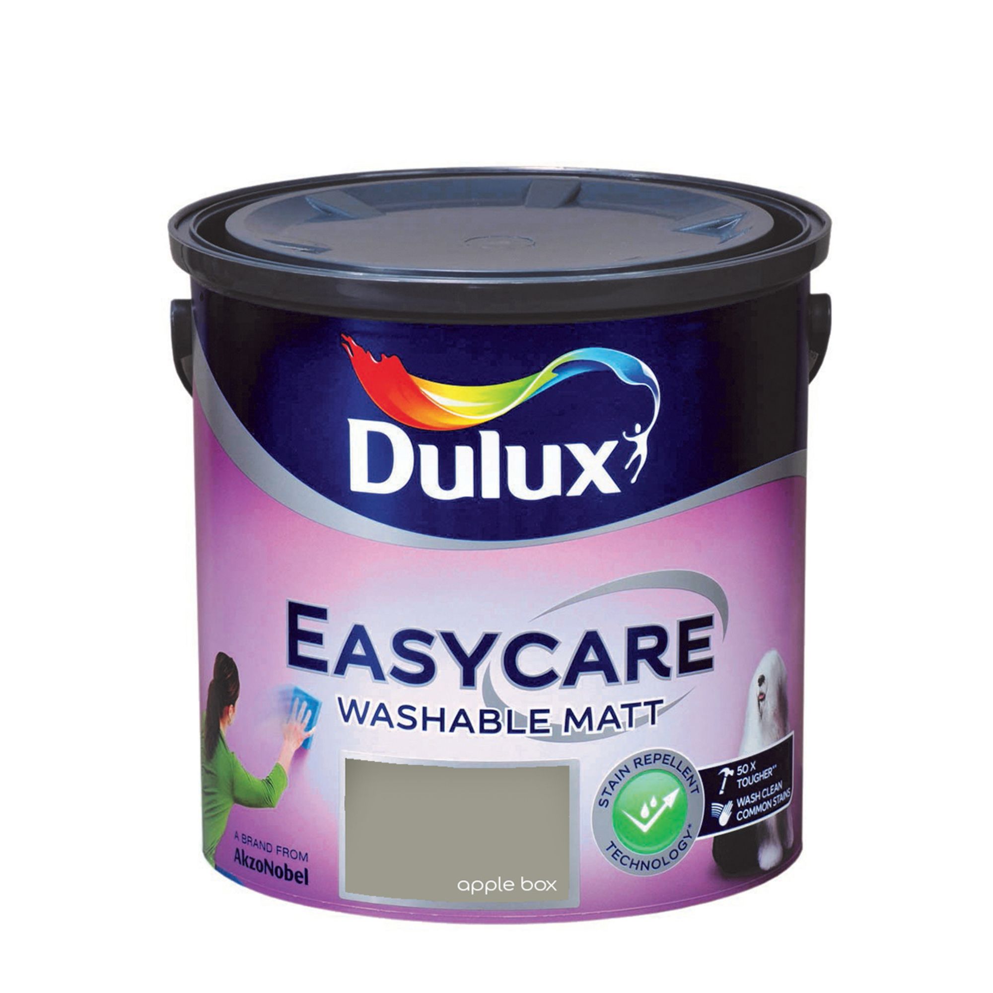 Dulux Easycare Apple Box Matt Wall & ceiling Emulsion paint, 2.5L