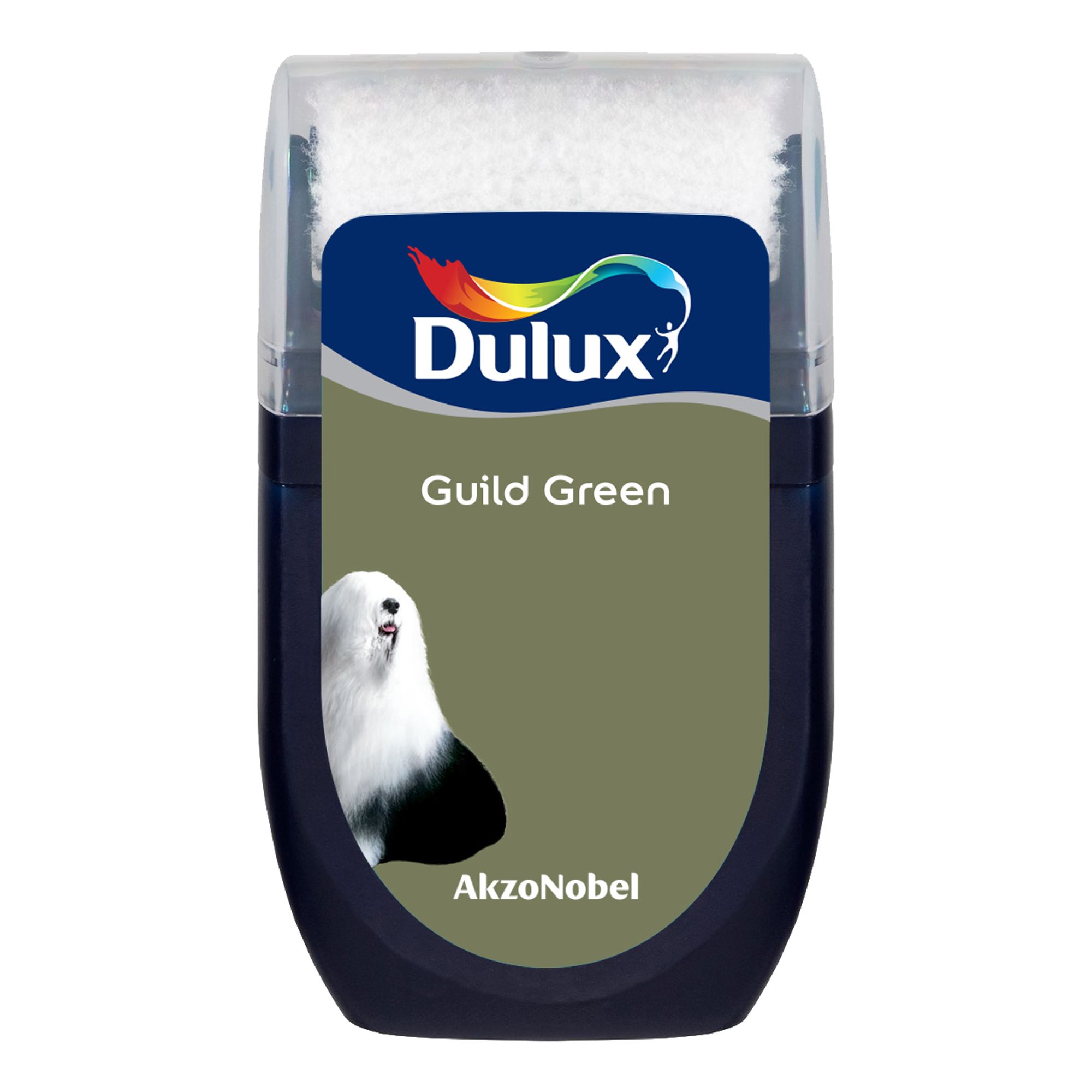 Dulux Easycare Bathroom Guild Green Soft sheen Wall & ceiling Emulsion paint, 30ml Tester pot