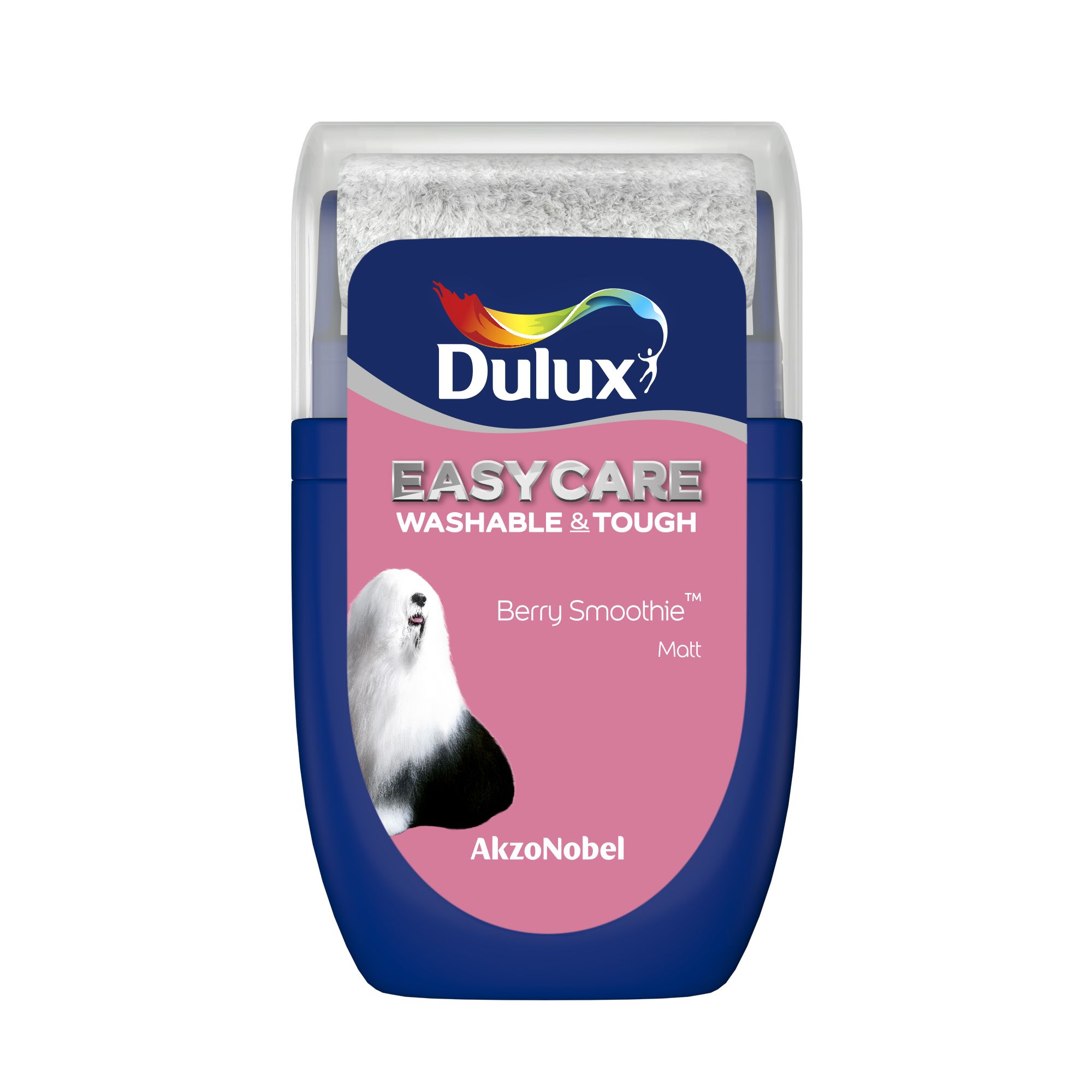 Dulux Easycare Berry smoothie Matt Emulsion paint, 30ml