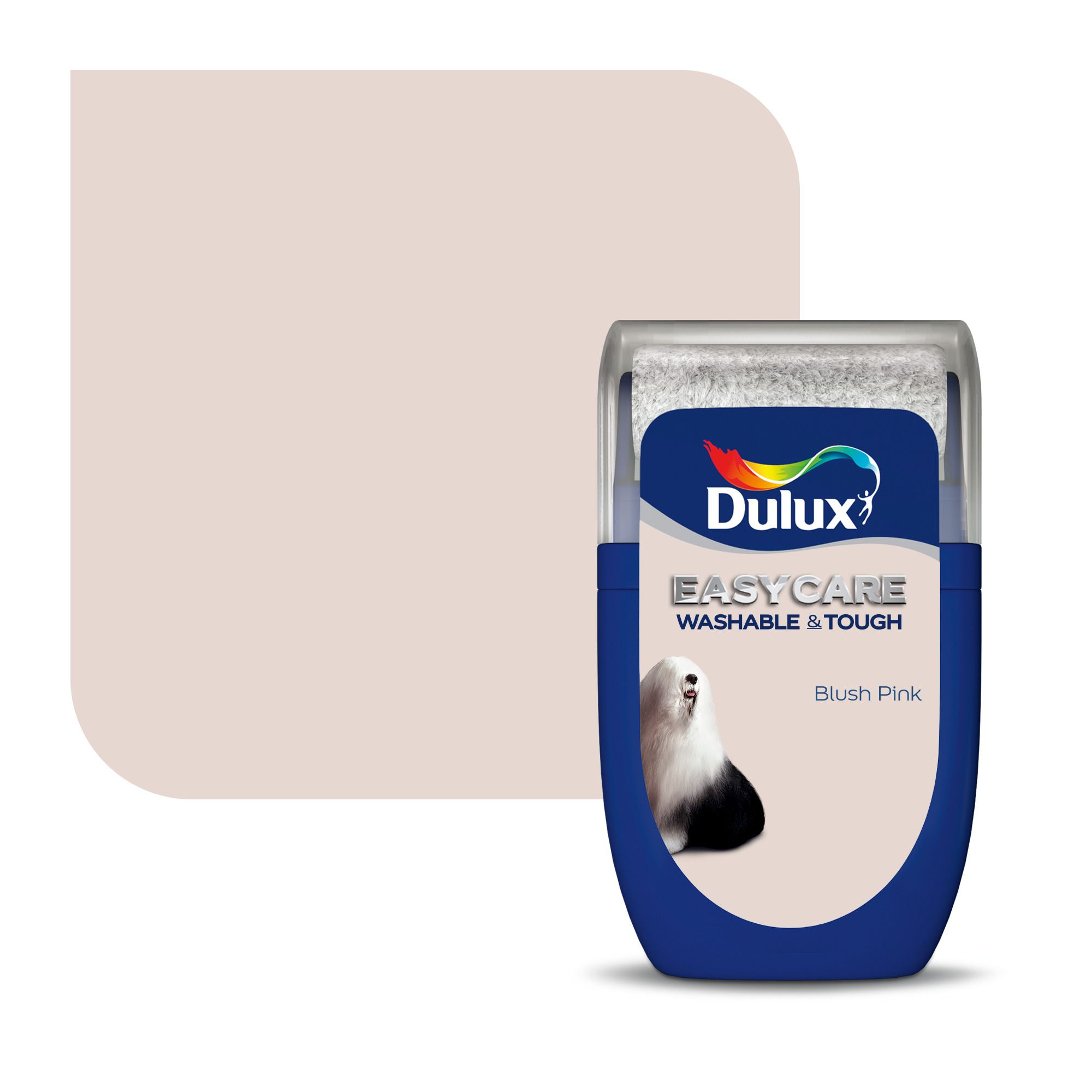 Dulux Easycare Blush pink Matt Emulsion paint, 30ml