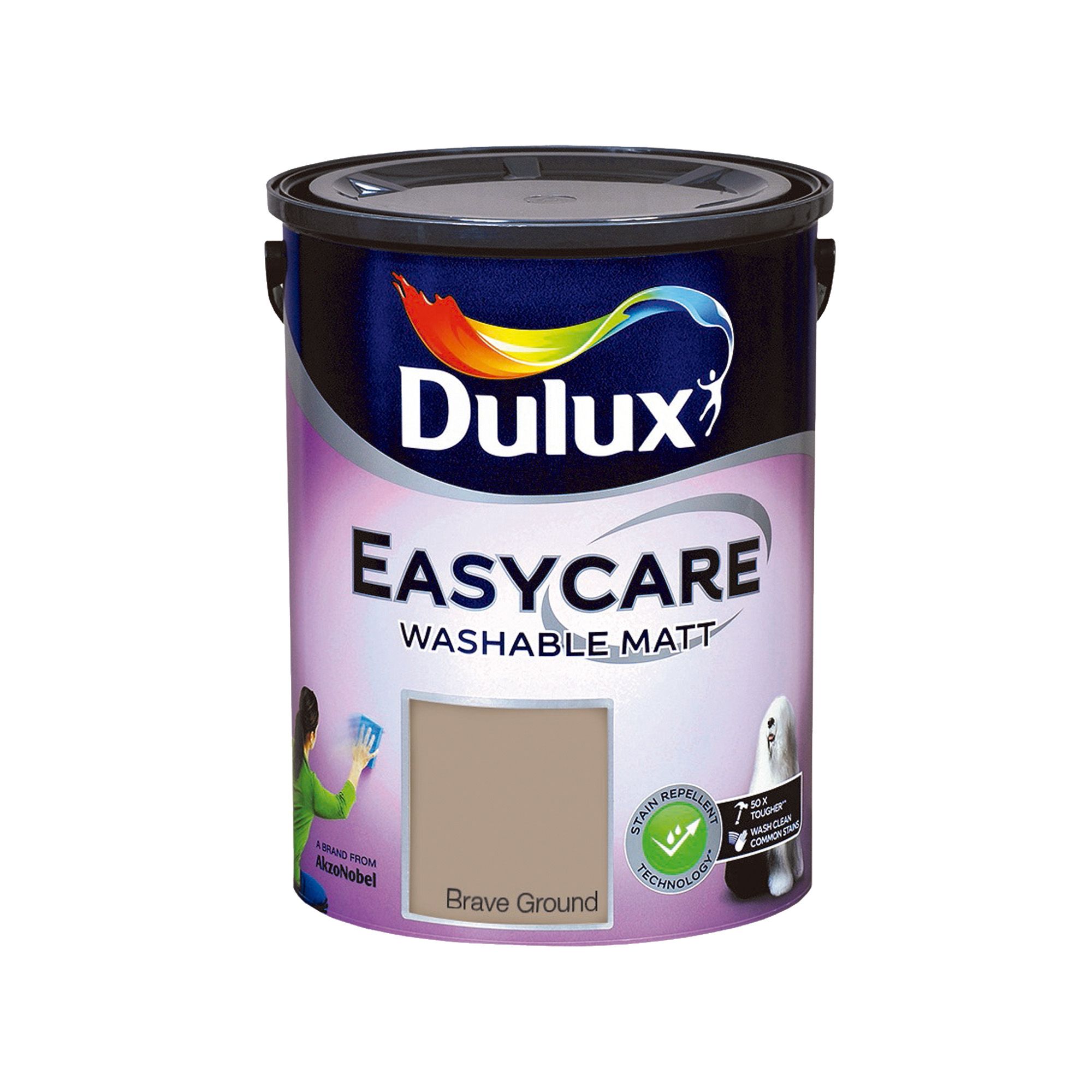 Dulux Easycare Washable & Tough Ivory Matt Emulsion Paint 2.5L