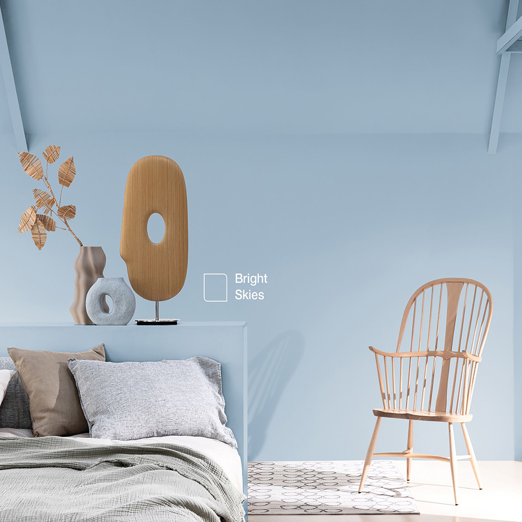 Dulux Easycare Bright Skies Matt Wall & ceiling Emulsion paint, 30ml Tester pot