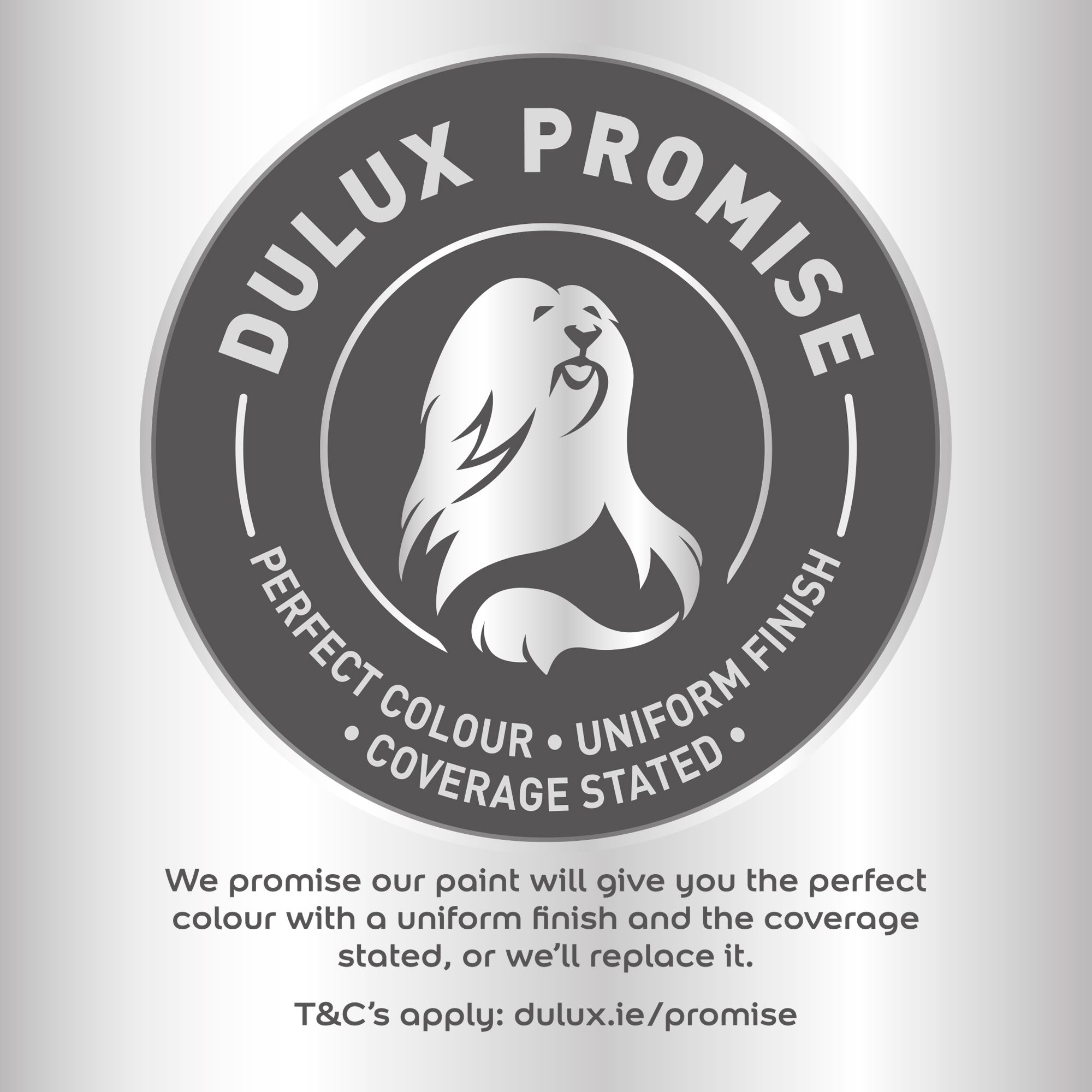 Dulux Easycare Brume Flat matt Emulsion paint, 2.5L