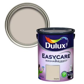 Dulux Easycare Brume Flat matt Emulsion paint, 5L
