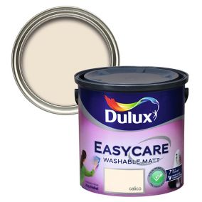 Dulux Easycare Calico Flat matt Emulsion paint, 2.5L