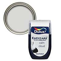 Dulux Easycare Calm cloud Matt Emulsion paint, 30ml