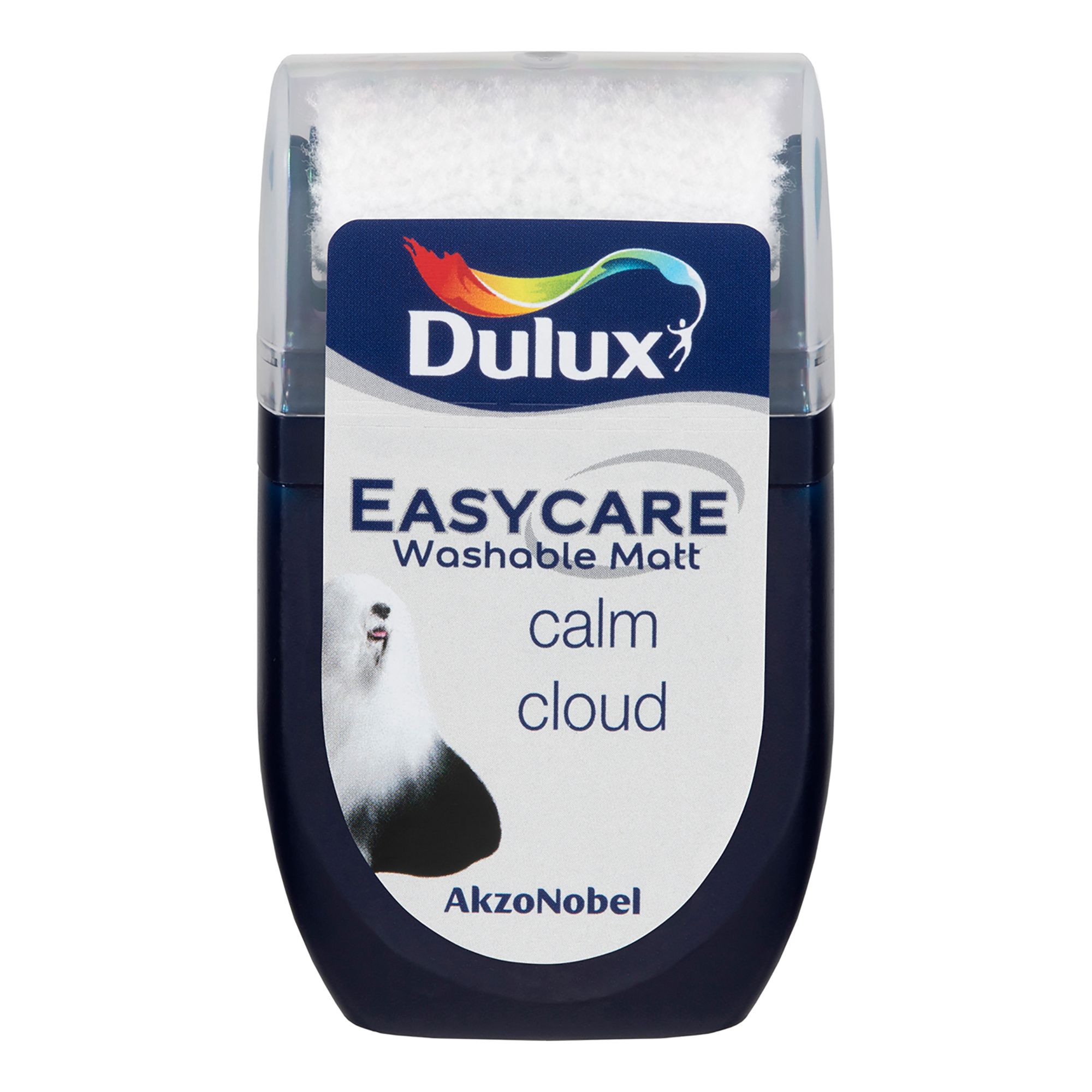 Dulux Easycare Calm cloud Matt Wall & ceiling Emulsion paint, 30ml Tester pot