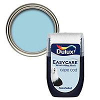 Dulux Easycare Cape cod Flat matt Emulsion paint, 30ml