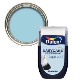 Dulux Easycare Cape cod Flat matt Emulsion paint, 30ml