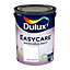 Dulux Easycare Carte blanche Flat matt Emulsion paint, 5L