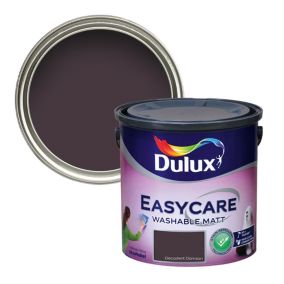 Dulux Easycare Decadent Damson Matt Wall paint, 2.5L