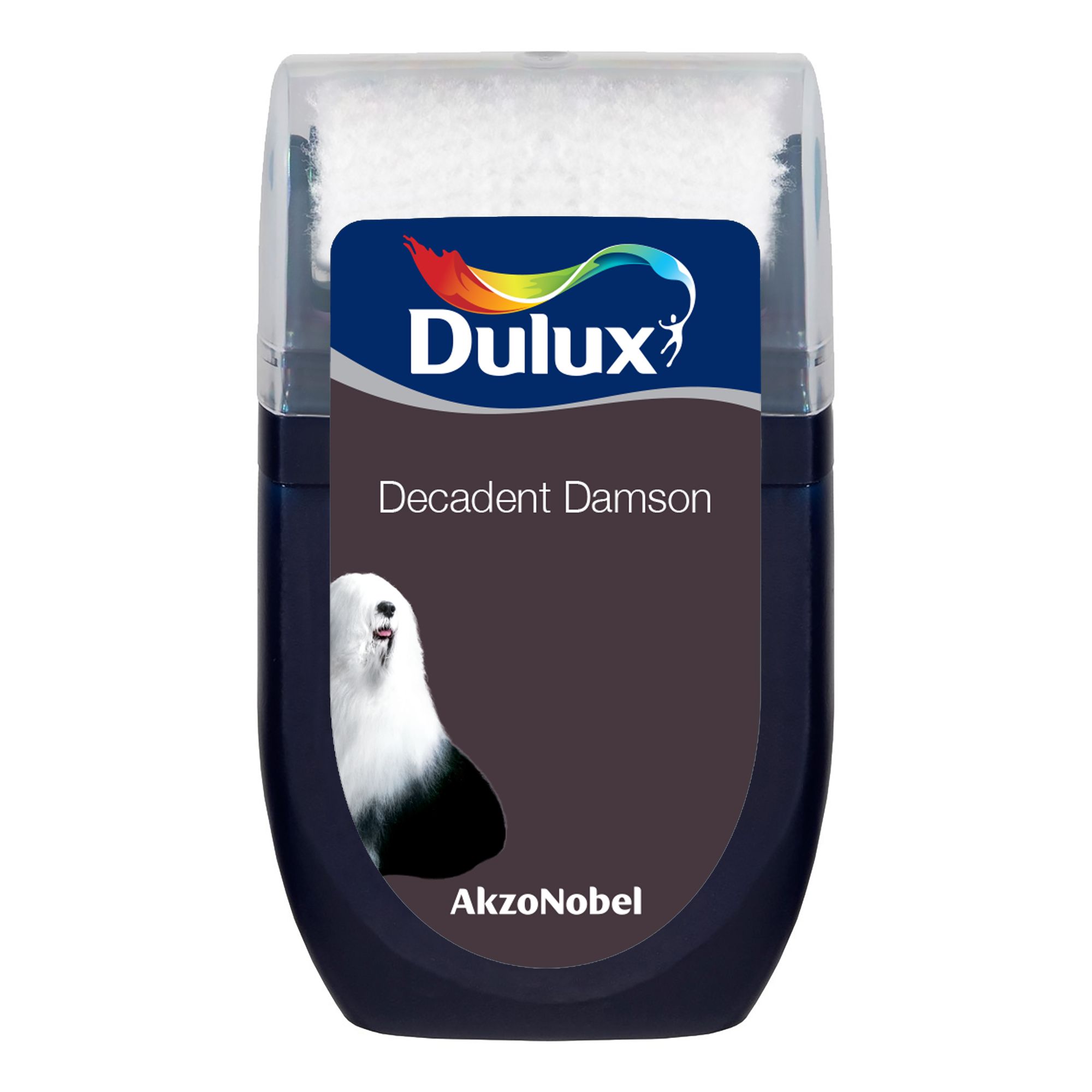 Dulux Easycare Decadent Damson Matt Wall paint, 30ml Tester pot