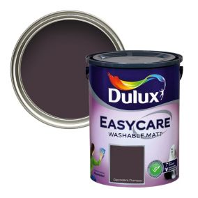 Dulux Easycare Decadent Damson Matt Wall paint, 5L