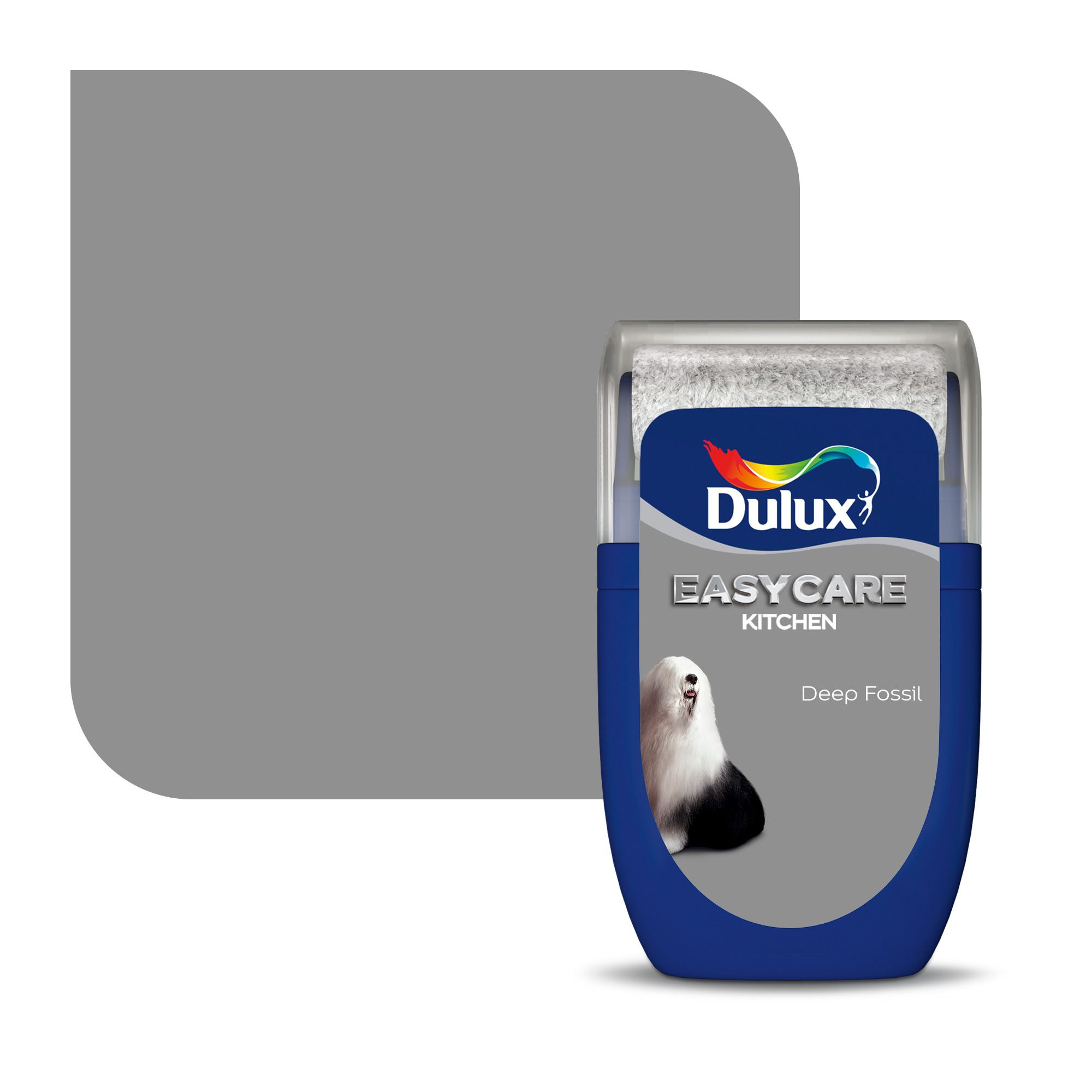 Dulux Easycare Deep fossil Matt Emulsion paint, 30ml