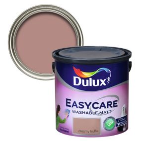 Dulux Easycare Dreamy truffle Flat matt Emulsion paint, 2.5L