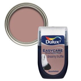 Dulux Easycare Dreamy truffle Flat matt Emulsion paint, 30ml