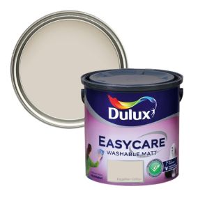 Dulux Easycare Egyptian Cotton Matt Wall paint, 2.5L