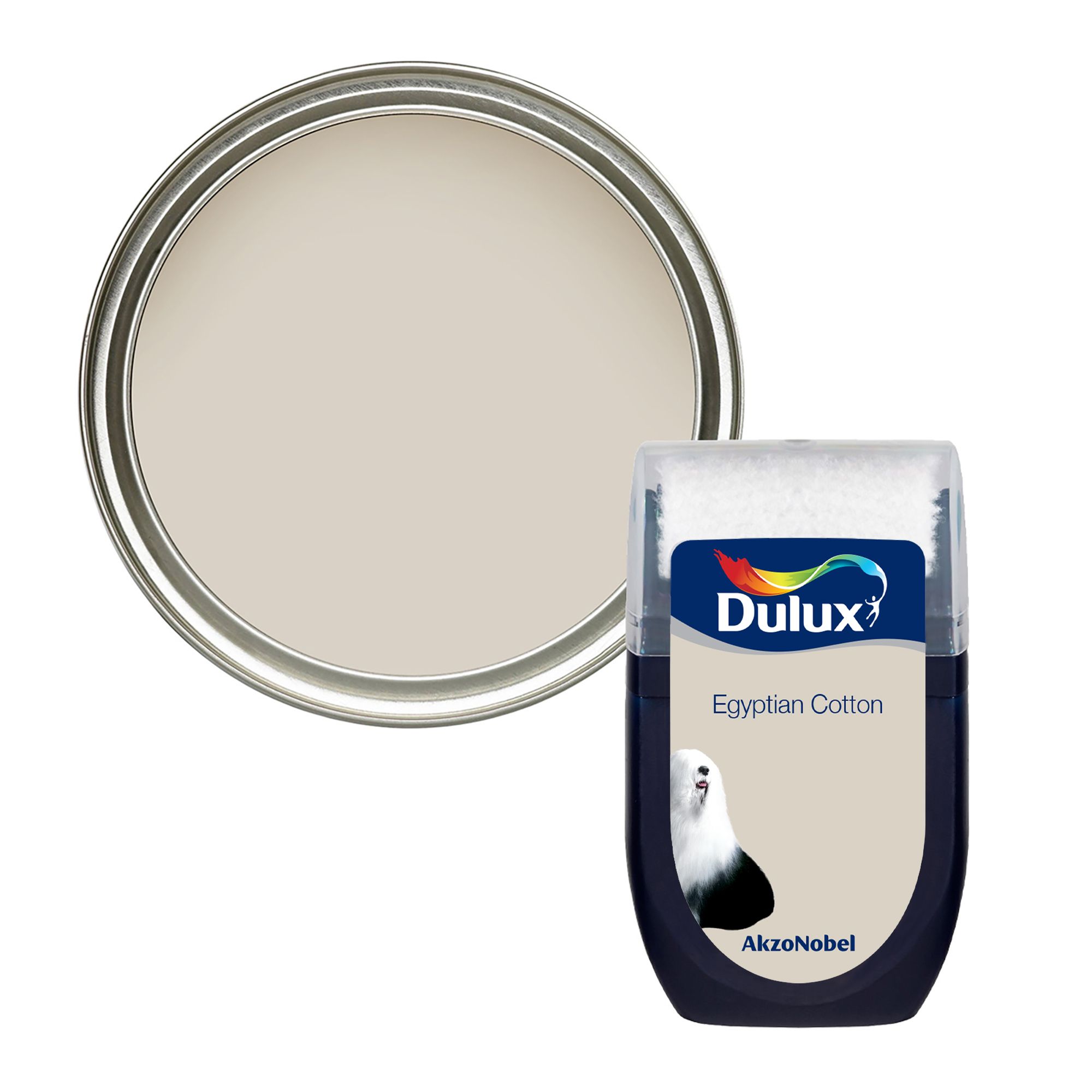 Dulux Easycare Egyptian Cotton Matt Wall paint, 30ml Tester pot