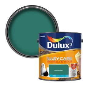 Dulux Easycare Emerald glade Matt Emulsion paint, 2.5L