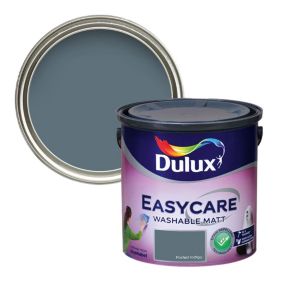 Dulux Easycare Faded Indigo Matt Wall paint, 2.5L