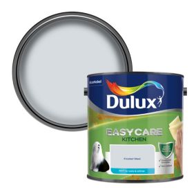 Dulux Easycare Frosted steel Matt Emulsion paint, 2.5L