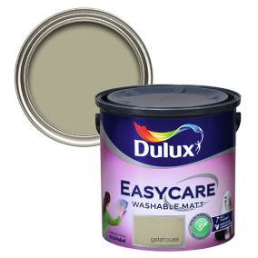Dulux Easycare Gatehouse Flat matt Emulsion paint, 2.5L