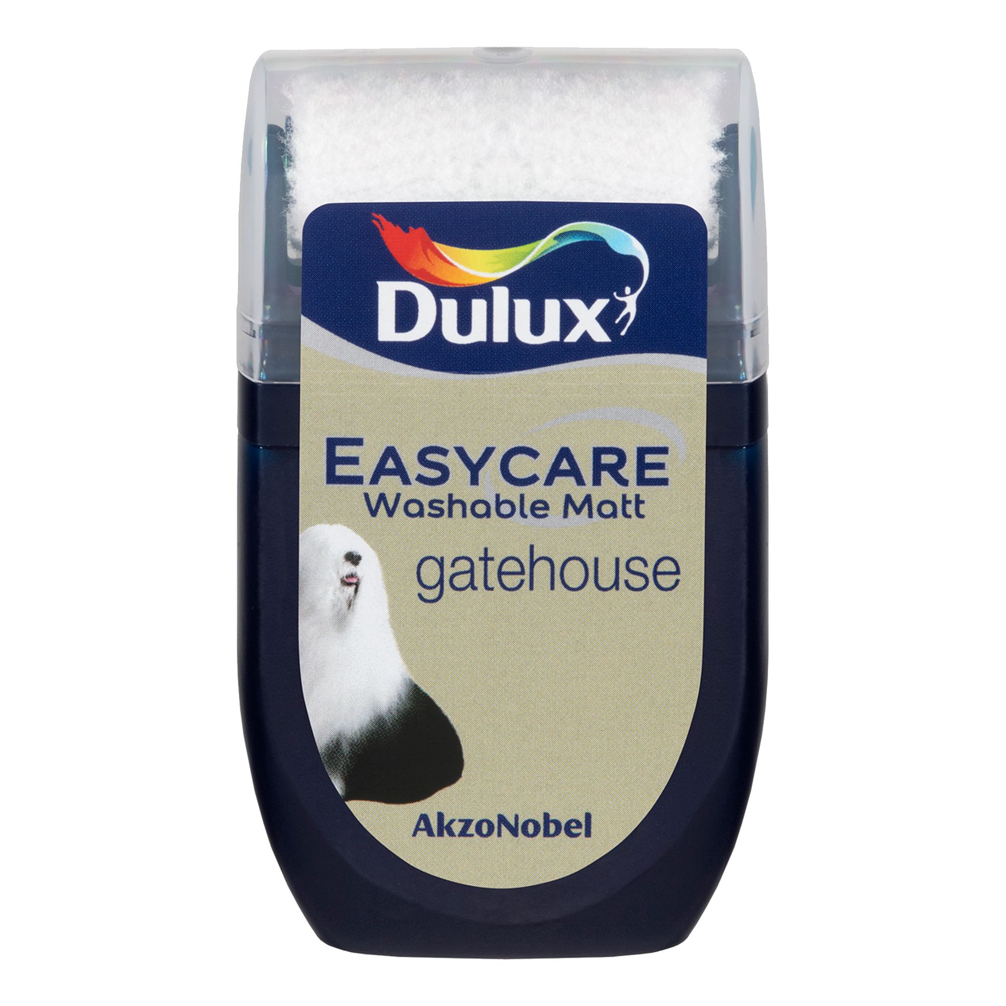 Dulux Easycare Gatehouse Flat matt Wall & ceiling Emulsion paint, 30ml Tester pot